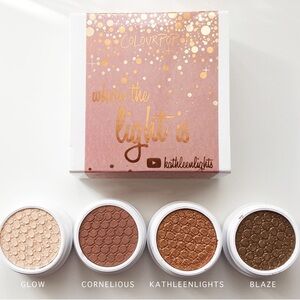 Kathleen Lights Collab With ColourPop Super Shock Shadow Bundle